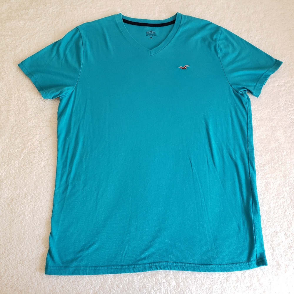 Hollister Must Have Collection Mens V-Neck T-Shirt
